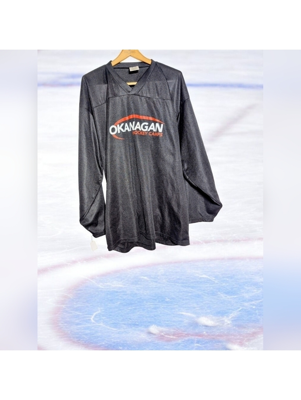 Troy Okanagan Hockey Camps sz XL Black Jersey